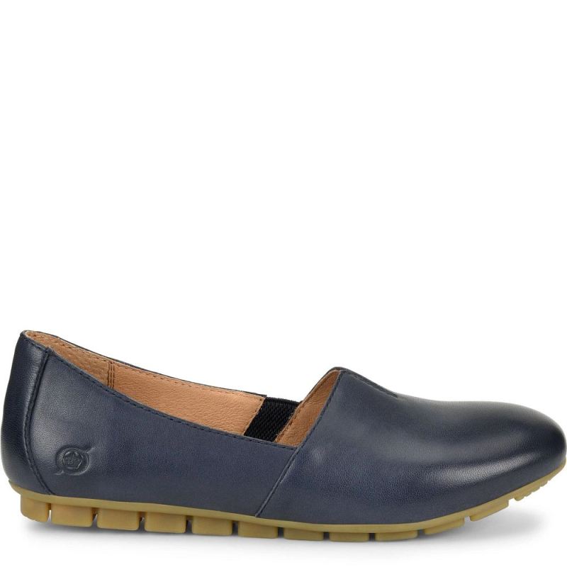 Born Women's Sebra Flats - Navy Peacoat (Blue)