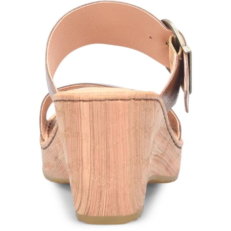 Born Women's Emily Sandals - Brown Luggage (Brown)