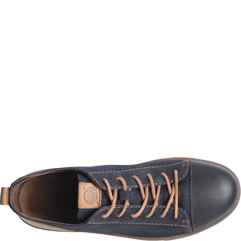 Born Men's Allegheny Luxe Sneakers - Dark Blue Distress Combo (B