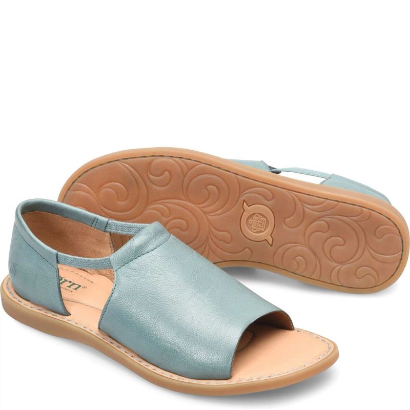 Born Women's Cove Modern Sandals - Turquoise Lagoon (Blue)