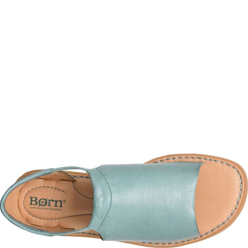 Born Women's Cove Modern Sandals - Turquoise Lagoon (Blue)