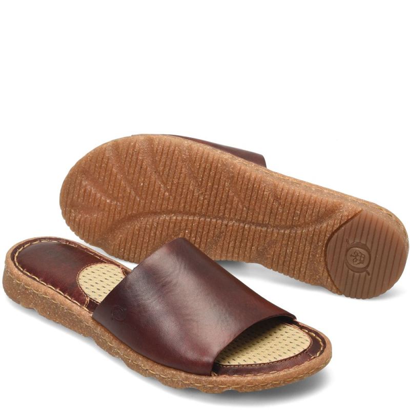Born Women's Playa Basic Sandals - Dark Brown (Brown)