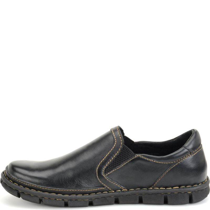 Born Men's Sawyer Slip-Ons & Lace-Ups - Black