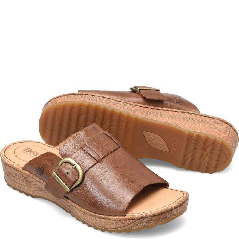 Born Women's Averie Sandals - Luggage (Brown)