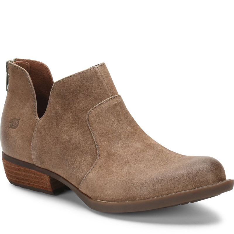 Born Women's Kerri Boots - Taupe distressed (Tan)