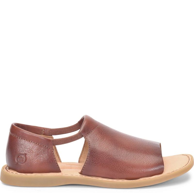 Born Women's Cove Modern Sandals - Dark Tan Bourbon (Brown)