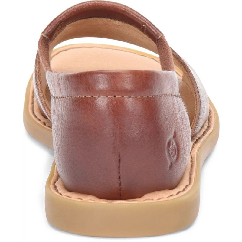 Born Women's Cove Modern Sandals - Dark Tan Bourbon (Brown)