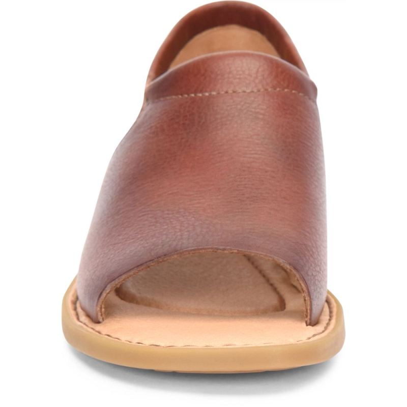 Born Women's Cove Modern Sandals - Dark Tan Bourbon (Brown)