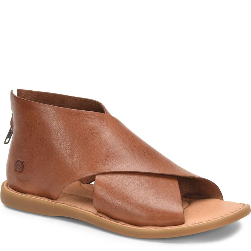 Born Women's Iwa Sandals - Cuoio Brown (Brown)