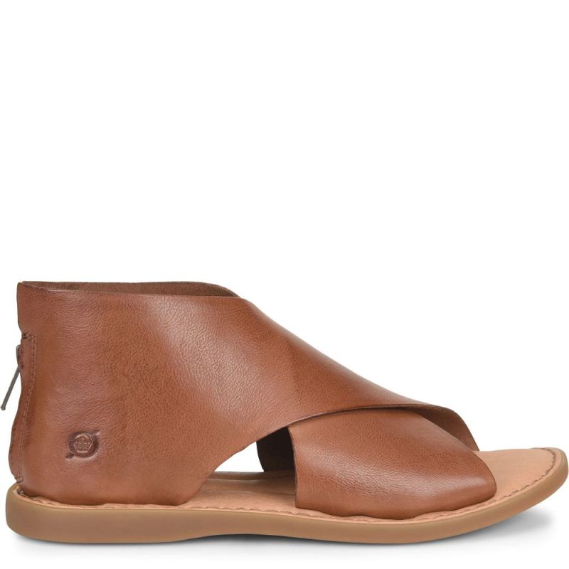 Born Women's Iwa Sandals - Cuoio Brown (Brown)