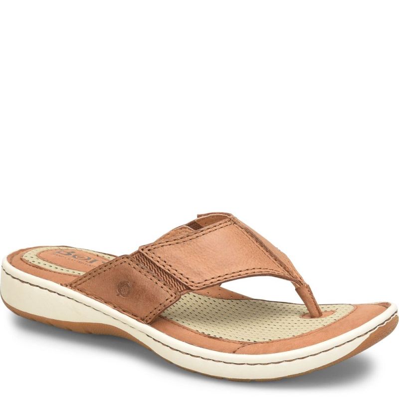 Born Men's Corvo Sandals - Terra (Brown)