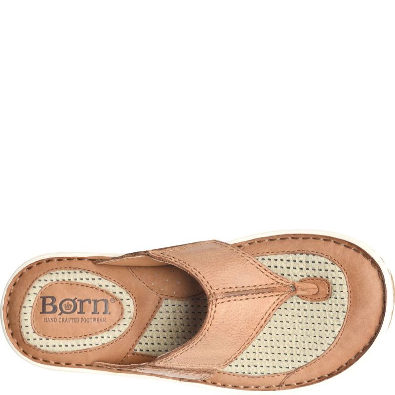 Born Men's Corvo Sandals - Terra (Brown)