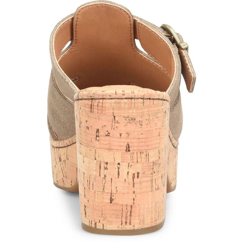 Born Women's Brooklan Sandals - Taupe Suede (Tan)