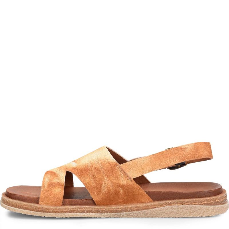 Born Women's Carah Sandals - Glazed Ginger Suede (Multicolor)