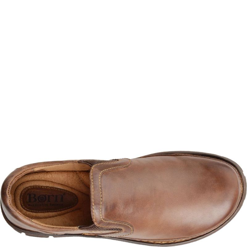 Born Men's Sawyer Slip-Ons & Lace-Ups - Tan (Brown)