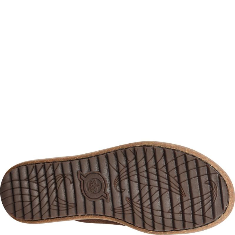 Born Women's Mesilla Sandals - Dark Castagno Suede (Brown)