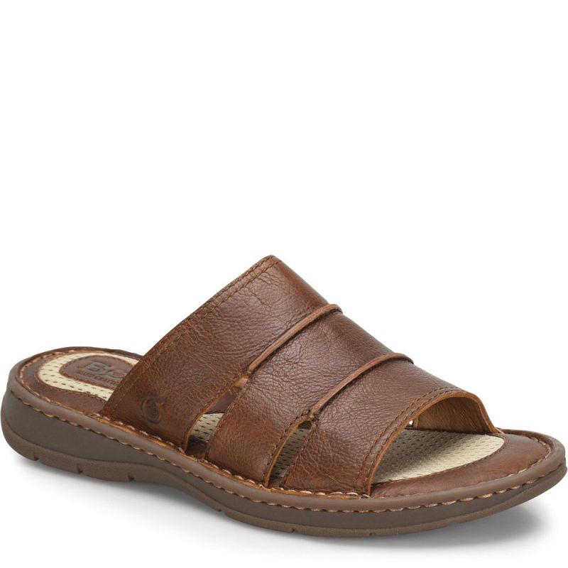 Born Men's Weiser Sandals - Cymbal (Brown)