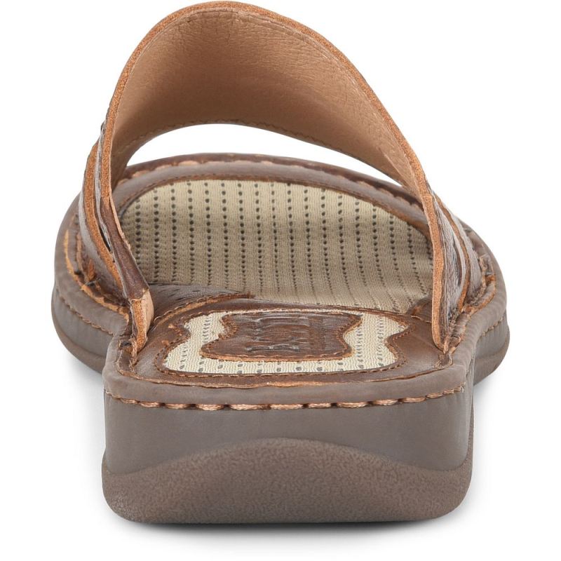 Born Men's Weiser Sandals - Cymbal (Brown)