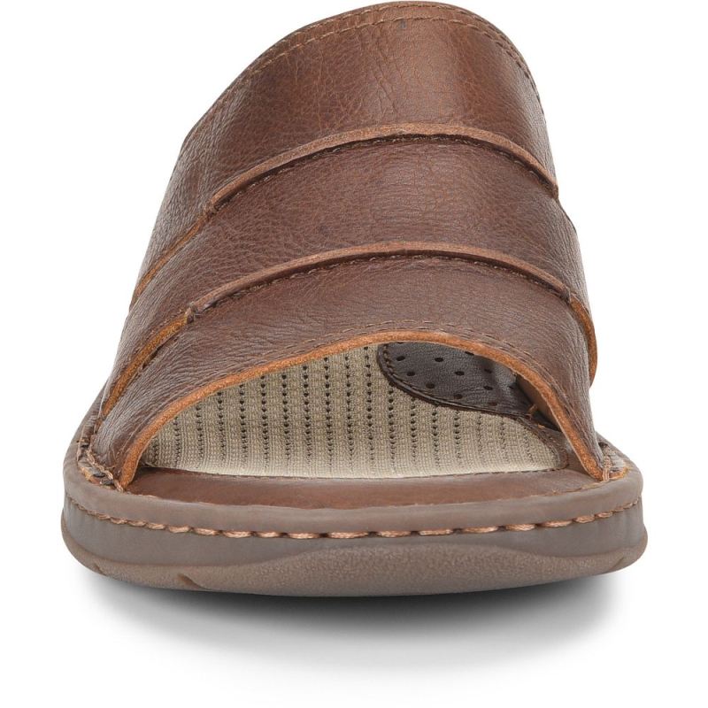 Born Men's Weiser Sandals - Cymbal (Brown)