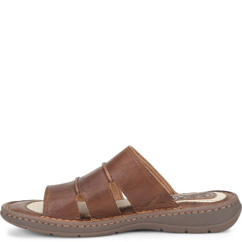 Born Men's Weiser Sandals - Cymbal (Brown)