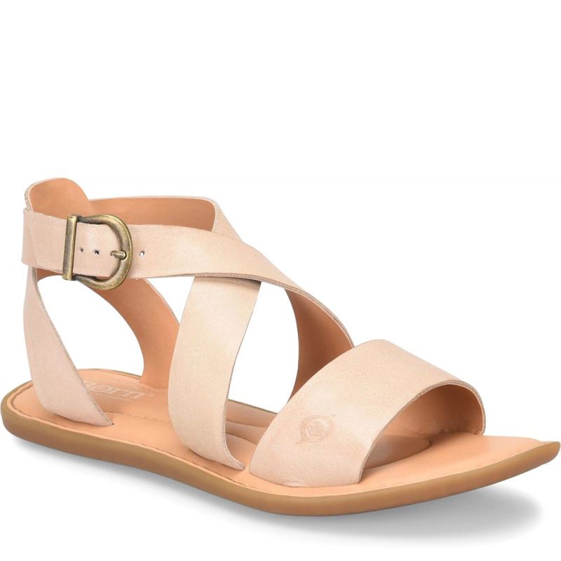 Born Women's Lucia Sandals - Natural Nude (Tan)