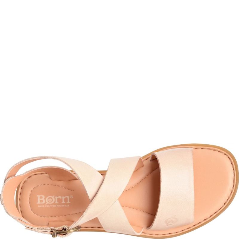 Born Women's Lucia Sandals - Natural Nude (Tan)