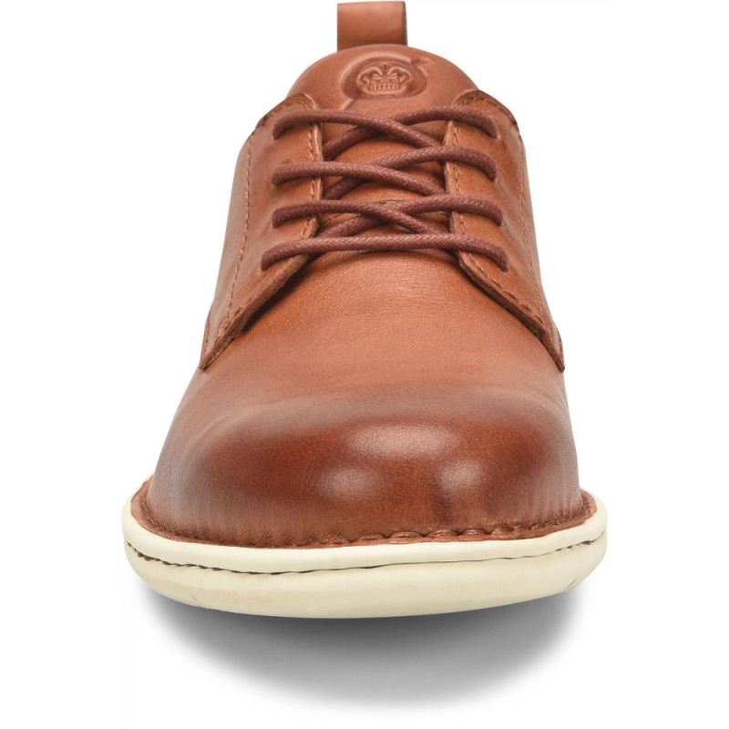 Born Men's Todd Slip-Ons & Lace-Ups - Cognac (Brown)