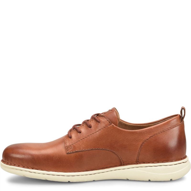 Born Men's Todd Slip-Ons & Lace-Ups - Cognac (Brown)