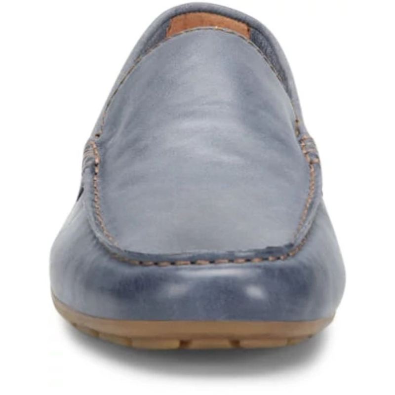 Born Men's Allan Slip-Ons & Lace-Ups - Navy Oceano (Blue)