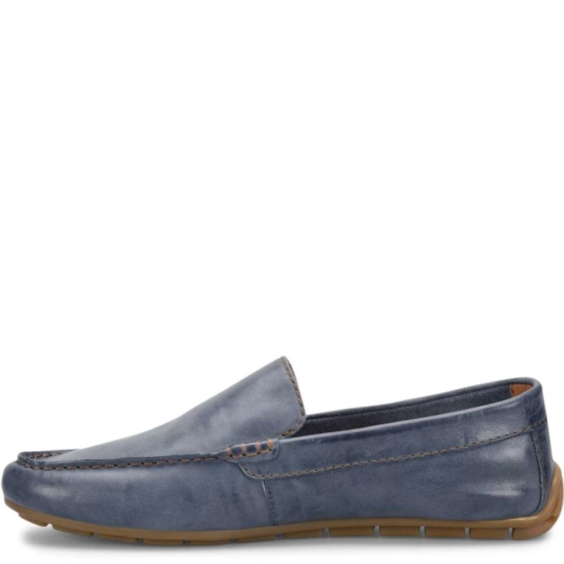 Born Men's Allan Slip-Ons & Lace-Ups - Navy Oceano (Blue)