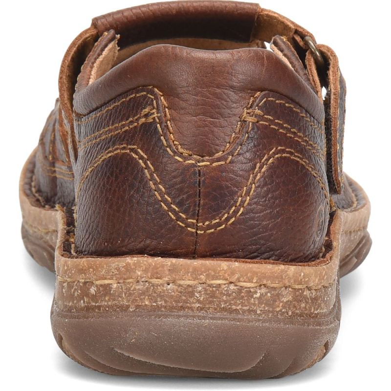 Born Men's Connor Sandals - Dark Chestnut (Brown)