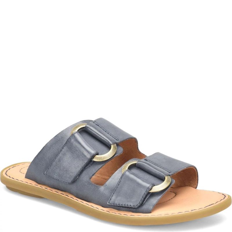 Born Women's Marston Sandals - Navy Oceano (Blue)