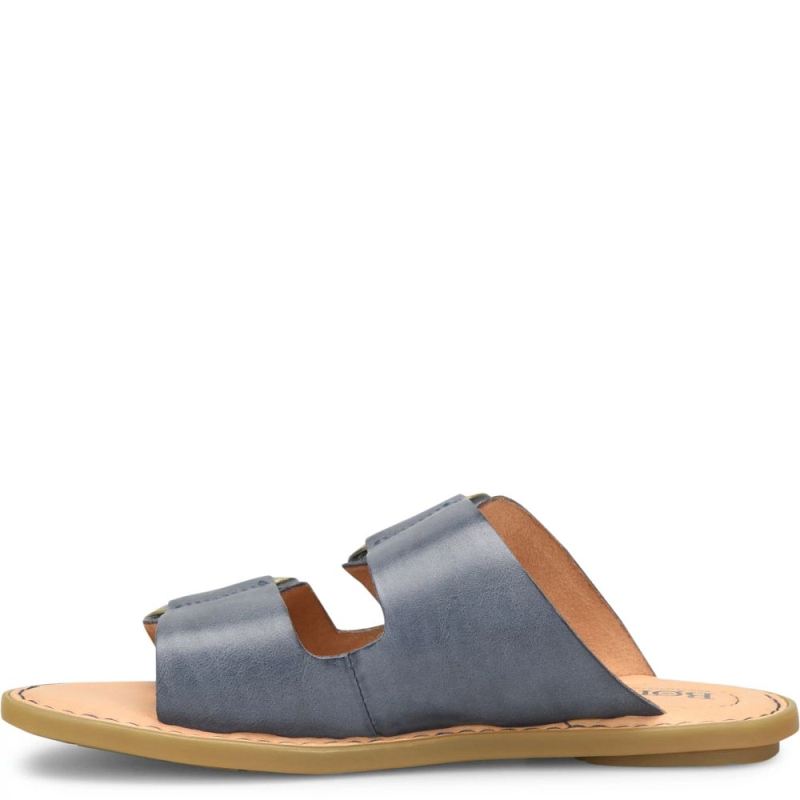 Born Women's Marston Sandals - Navy Oceano (Blue)