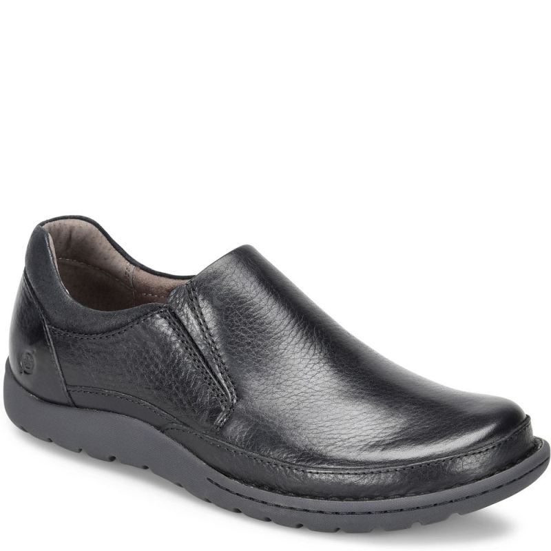 Born Men's Nigel Slip On Slip-Ons & Lace-Ups - Black