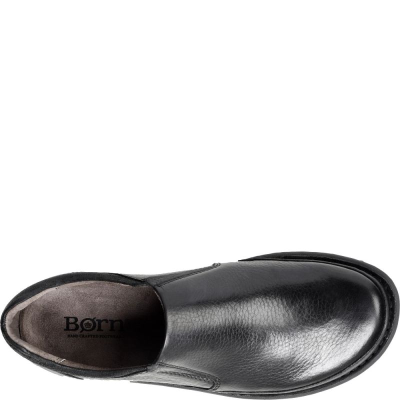 Born Men's Nigel Slip On Slip-Ons & Lace-Ups - Black