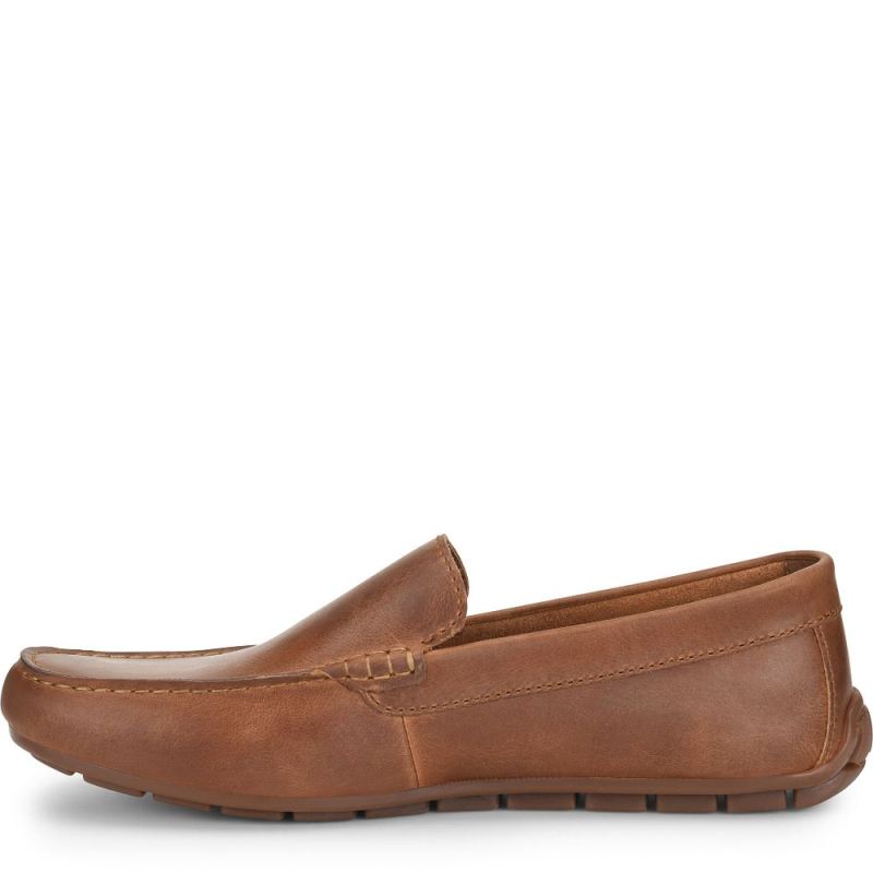 Born Men's Allan Slip-Ons & Lace-Ups - Cookie Dough (Brown)