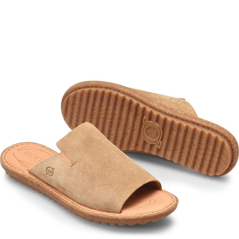 Born Women's Mesilla Sandals - Taupe Suede (Tan)