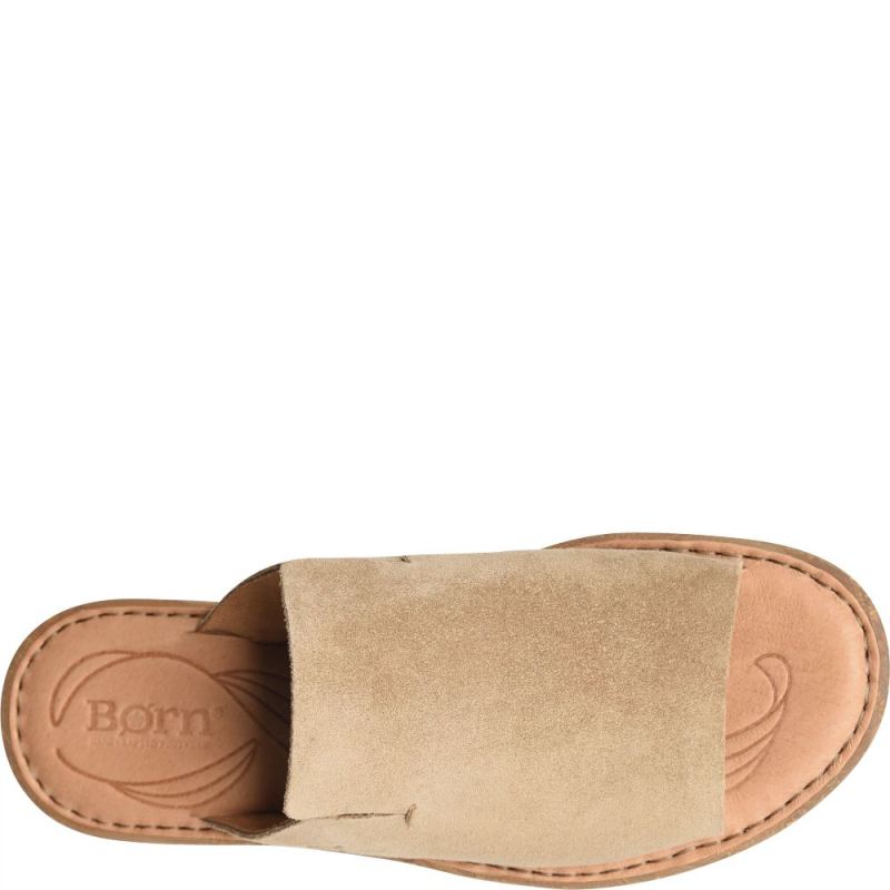 Born Women's Mesilla Sandals - Taupe Suede (Tan)