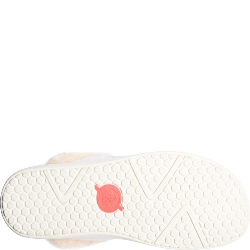 Born Women's Zoe Clogs - Winter White Wool Combo (White)