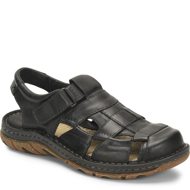 Born Men's Cabot III Sandals - Black