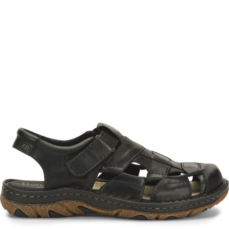 Born Men's Cabot III Sandals - Black