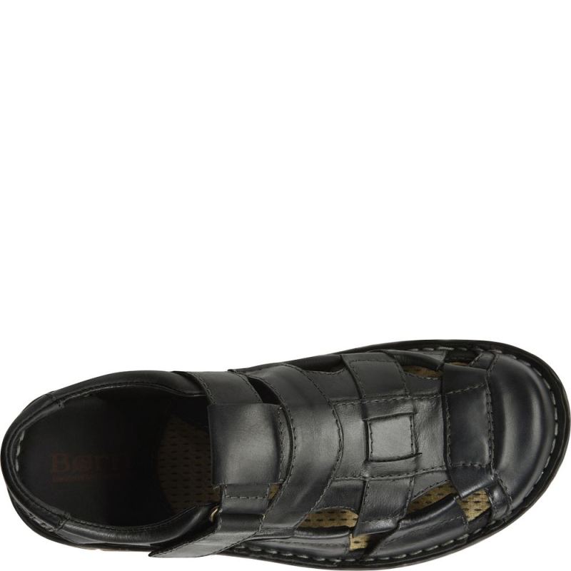 Born Men's Cabot III Sandals - Black