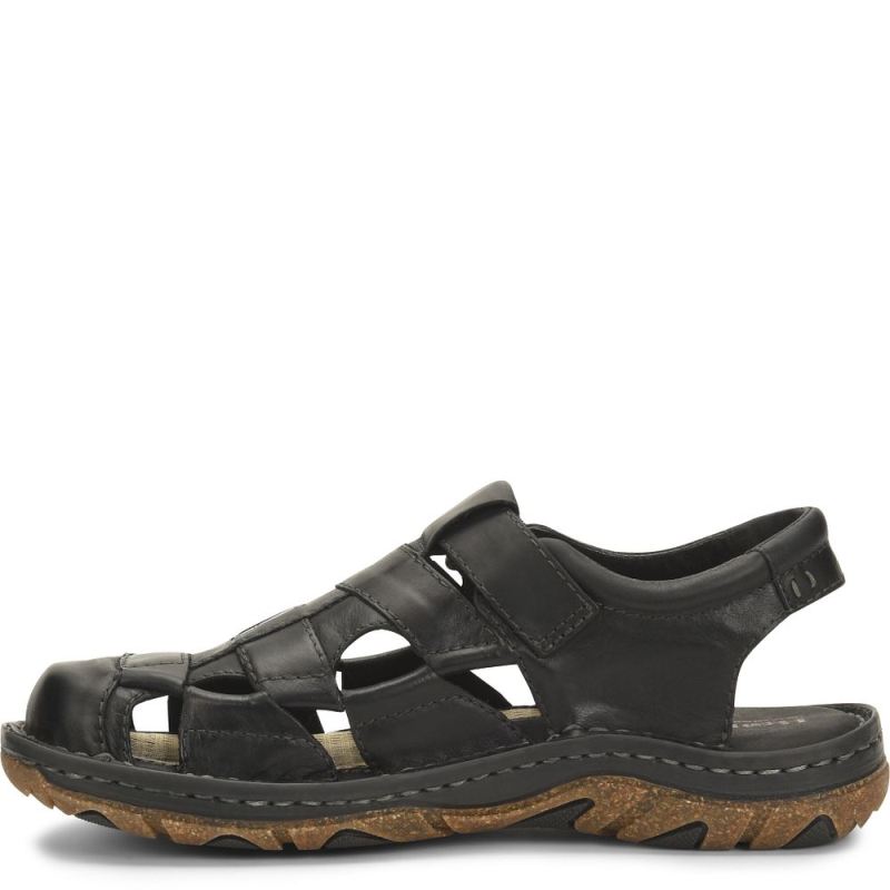 Born Men's Cabot III Sandals - Black