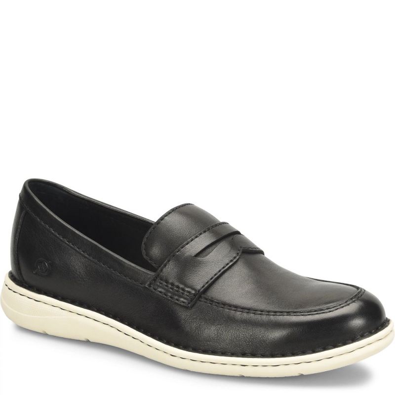 Born Men's Taylor Slip-Ons & Lace-Ups - Black