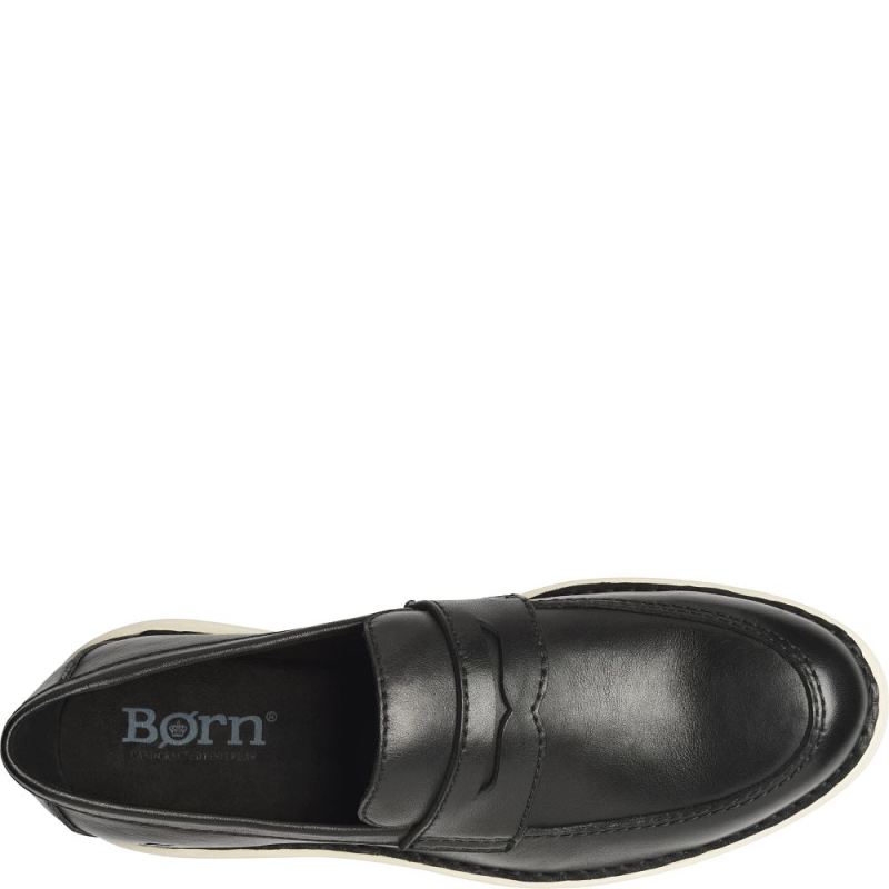 Born Men's Taylor Slip-Ons & Lace-Ups - Black