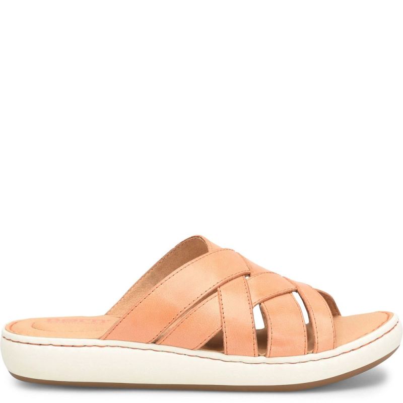 Born Women's Jenny Sandals - Orange Melon (Orange)