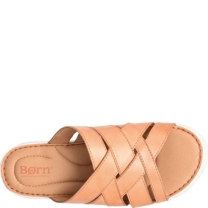 Born Women's Jenny Sandals - Orange Melon (Orange)