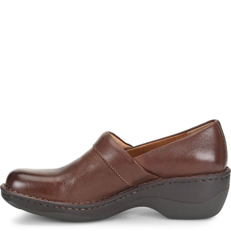 Born Women's Toby Duo Clogs - Chocolate (Brown)