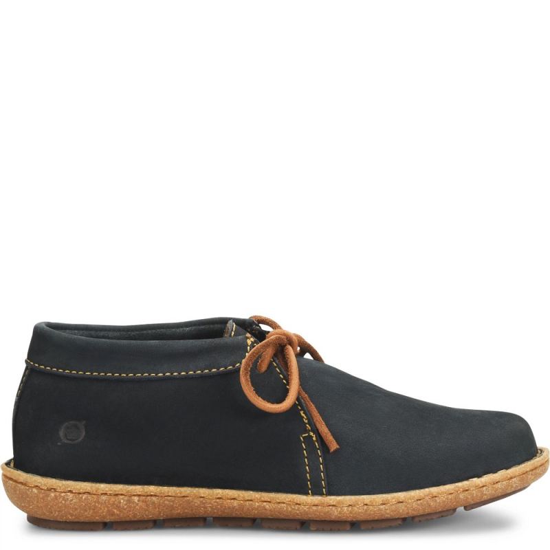 Born Women's Nuala Boots - Navy Nubuck (Blue)