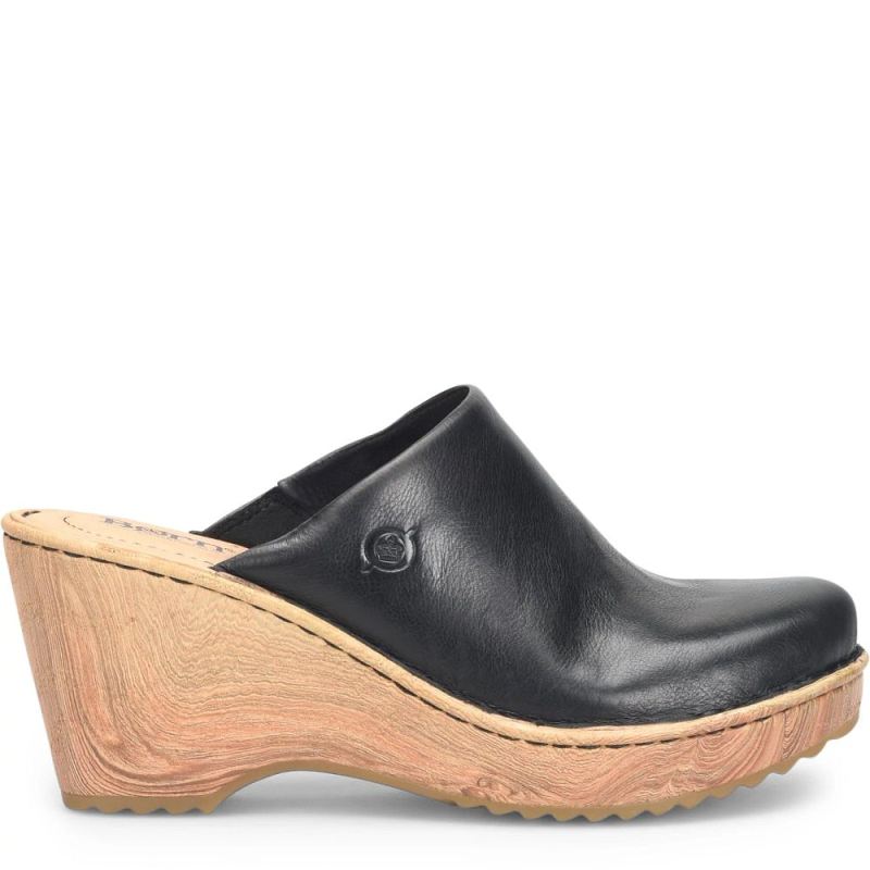 Born Women's Natalie Clogs - Black